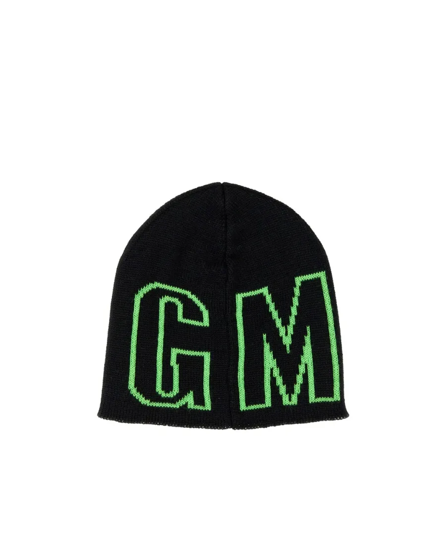 Intarsia-Knit Logo Beanie