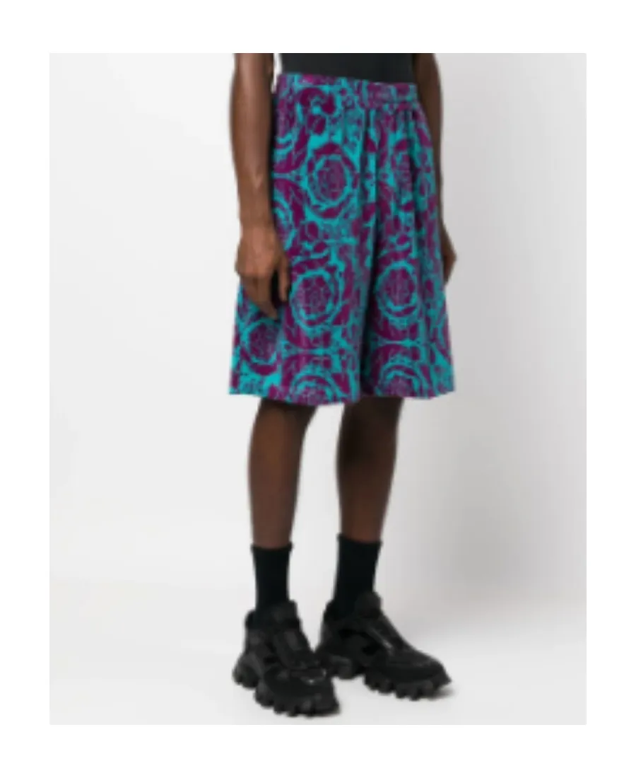 Abstract Pattern Bermuda Shorts
