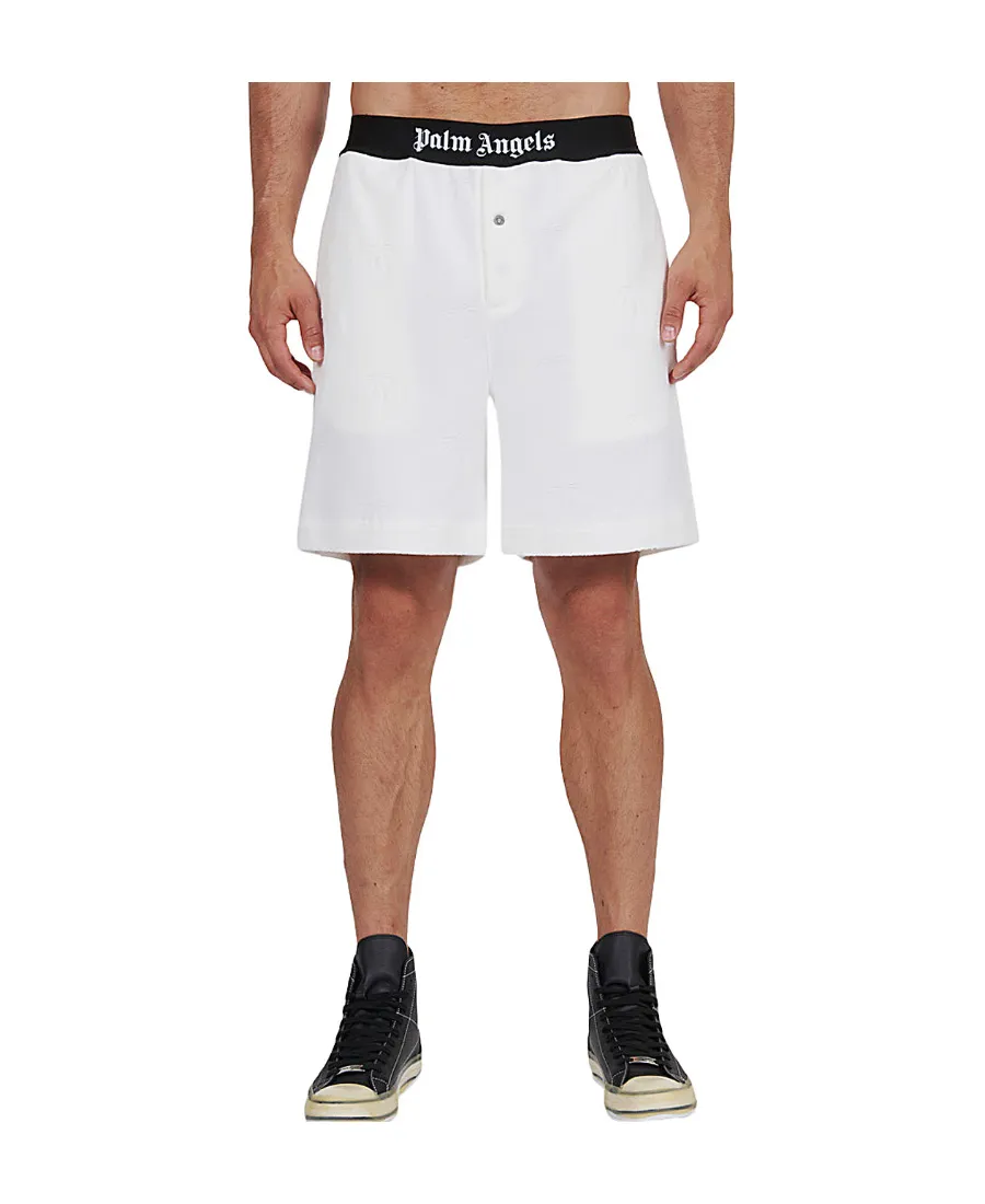Debossed-Logo Track Shorts