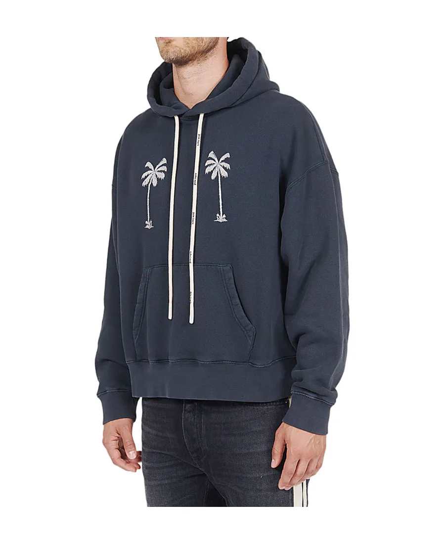 Graphic-Print Cotton Hoodie