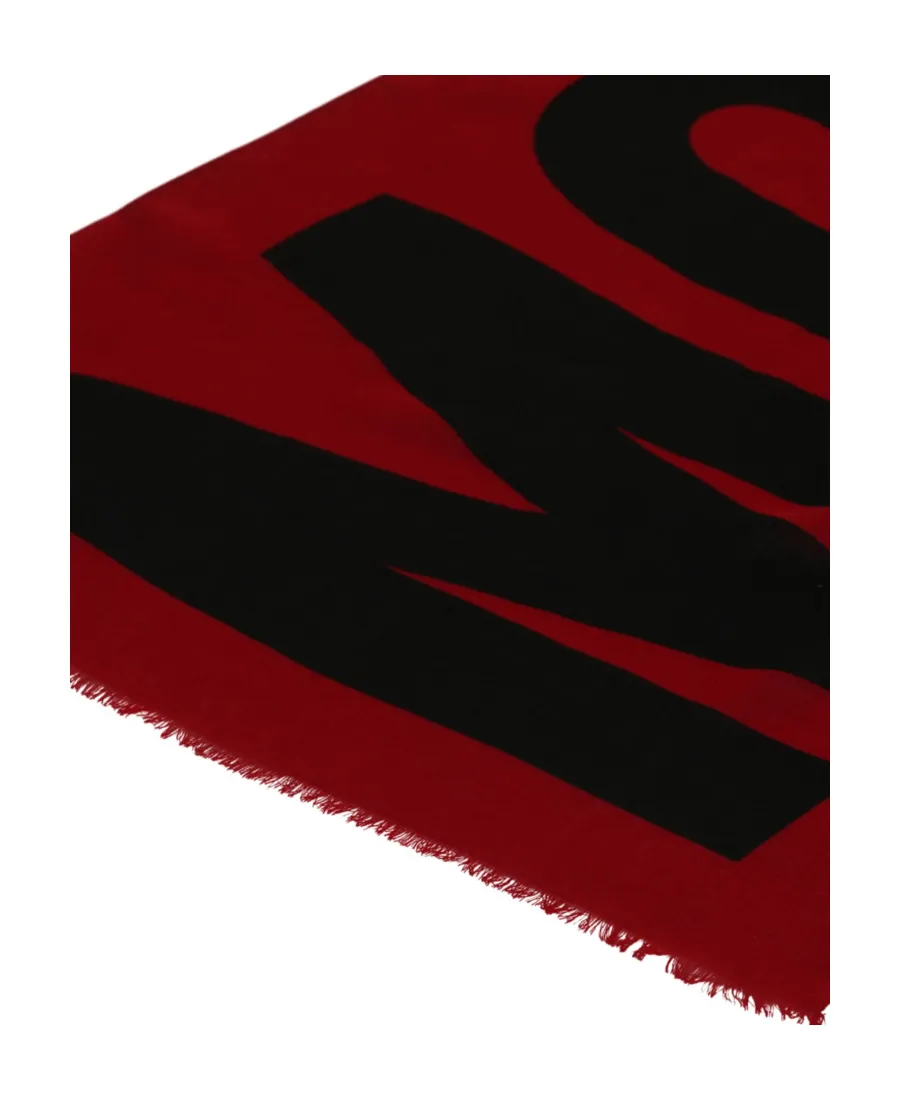 Logo Wool Scarf
