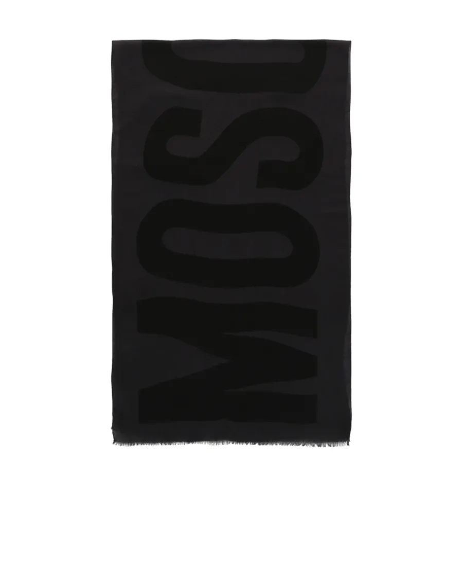 Logo Wool Scarf