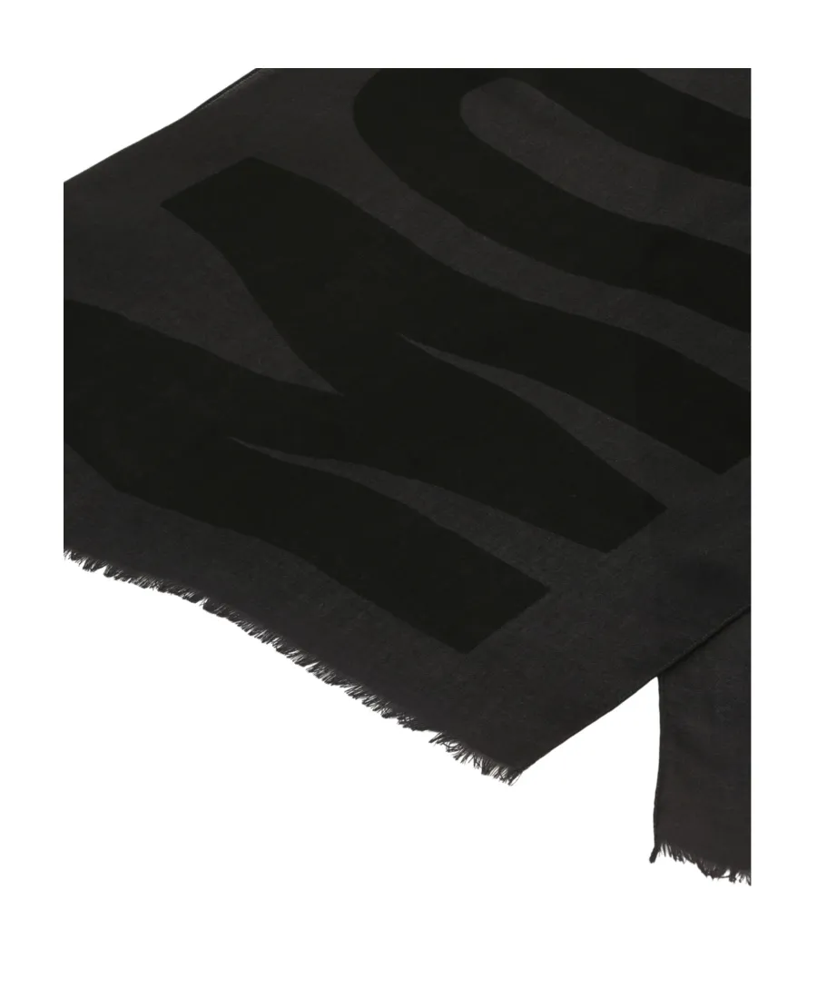 Logo Wool Scarf