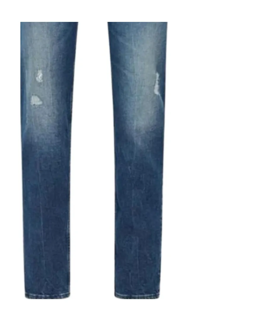 Logo Straight Jeans