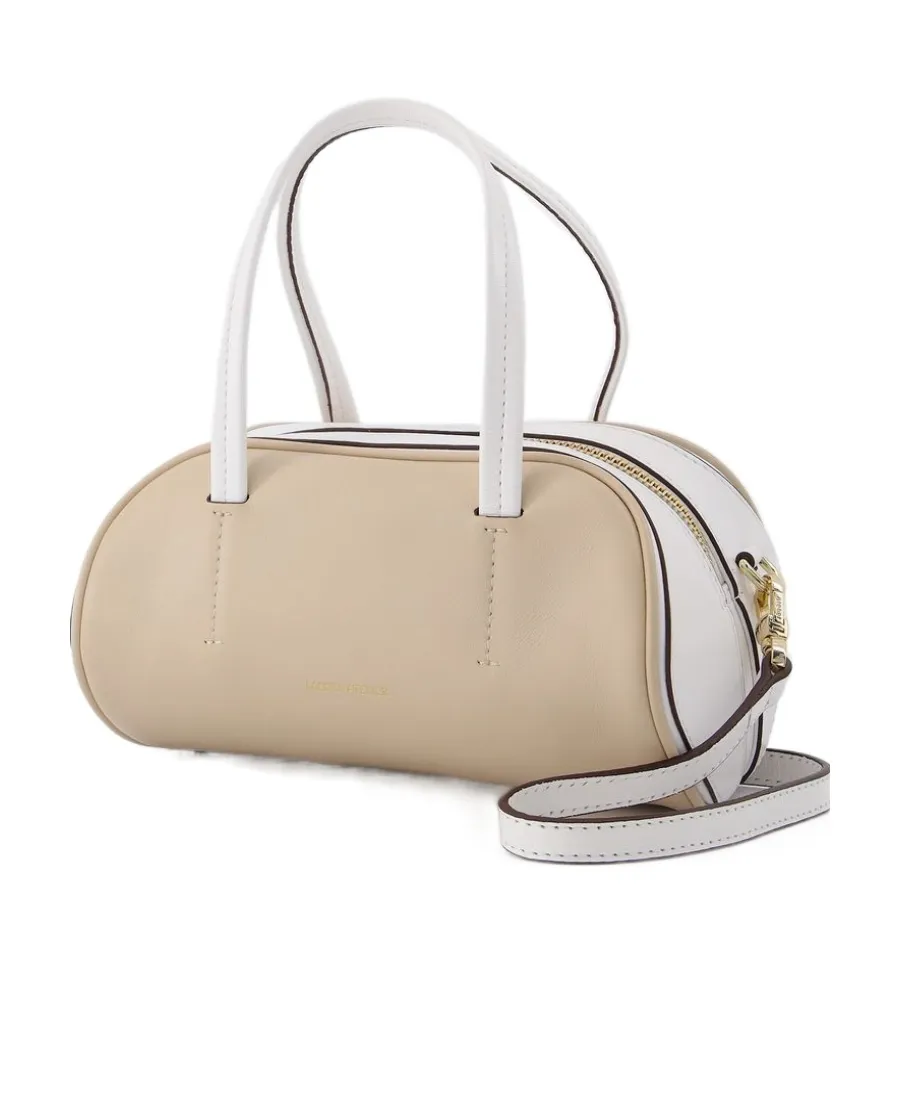 Manu Atelier Cylinder Top Handle Bag
