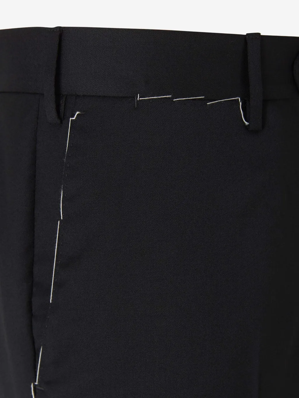 Belt-Loop Casual Pants