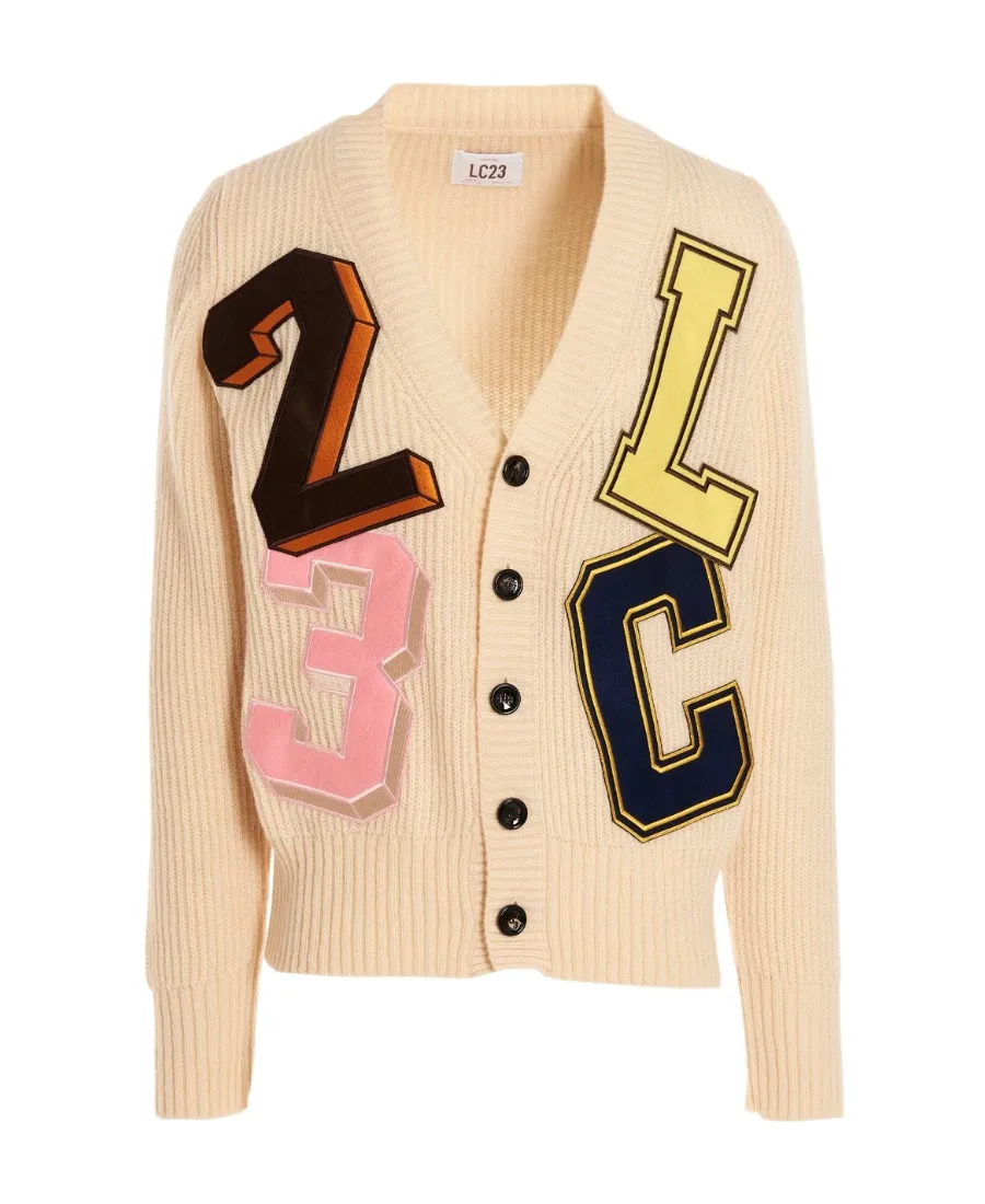 V-Neck Long-Sleeved Sweater