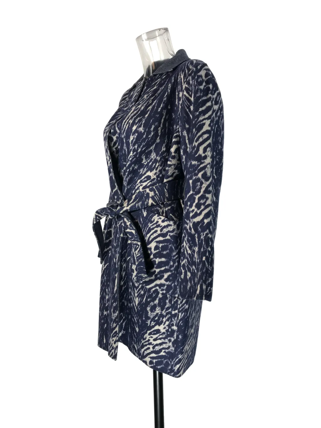 Double-Sided Lace-Up Coat