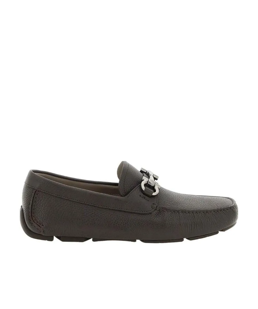 Gancini Horse-Bit Driver Loafers