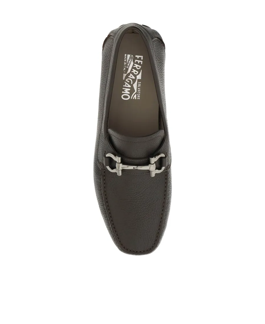Gancini Horse-Bit Driver Loafers