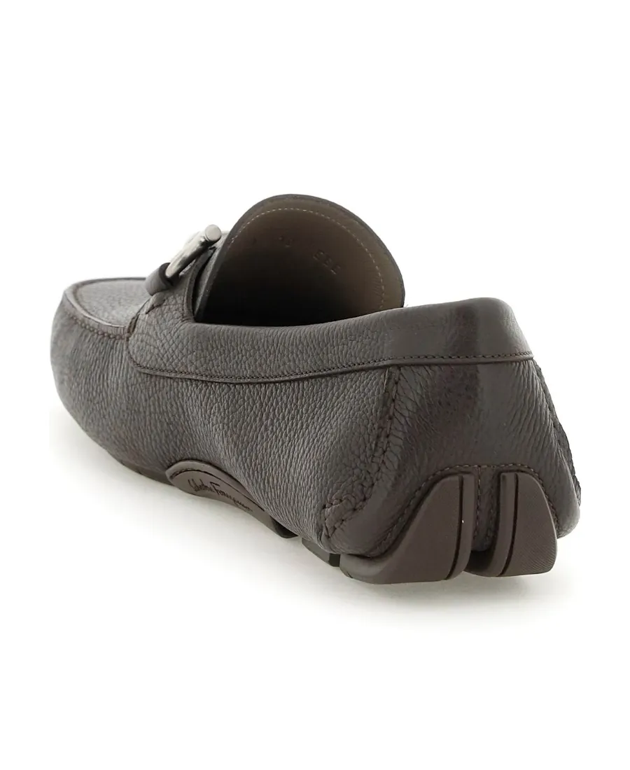 Gancini Horse-Bit Driver Loafers