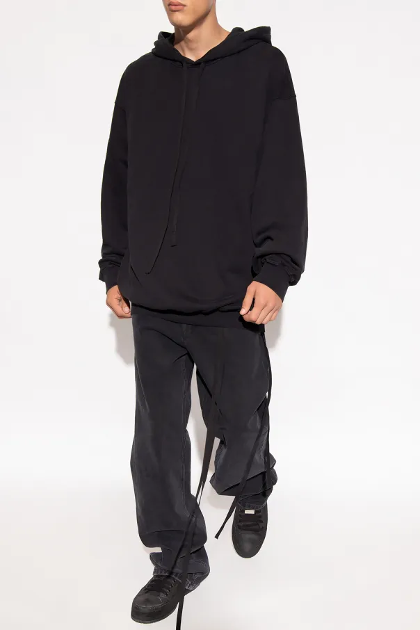 Ann Demeulemeester Straight-Leg Strap Detailed Jeans
