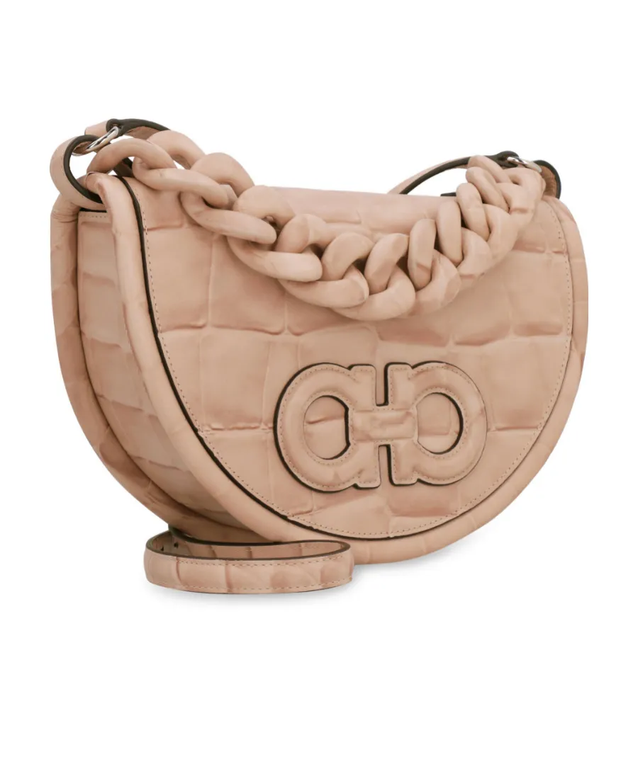 Aura Leather Crossbody Bag