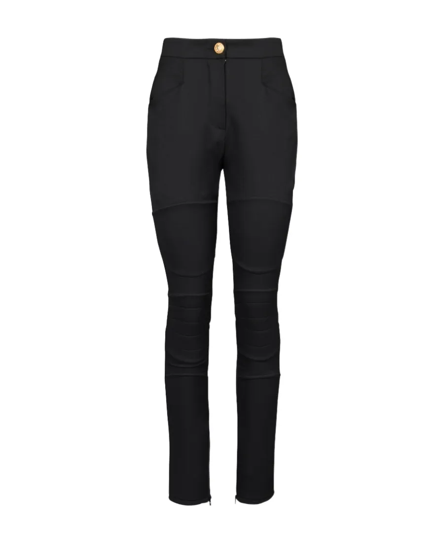 Wool Skinny-Fit Trousers