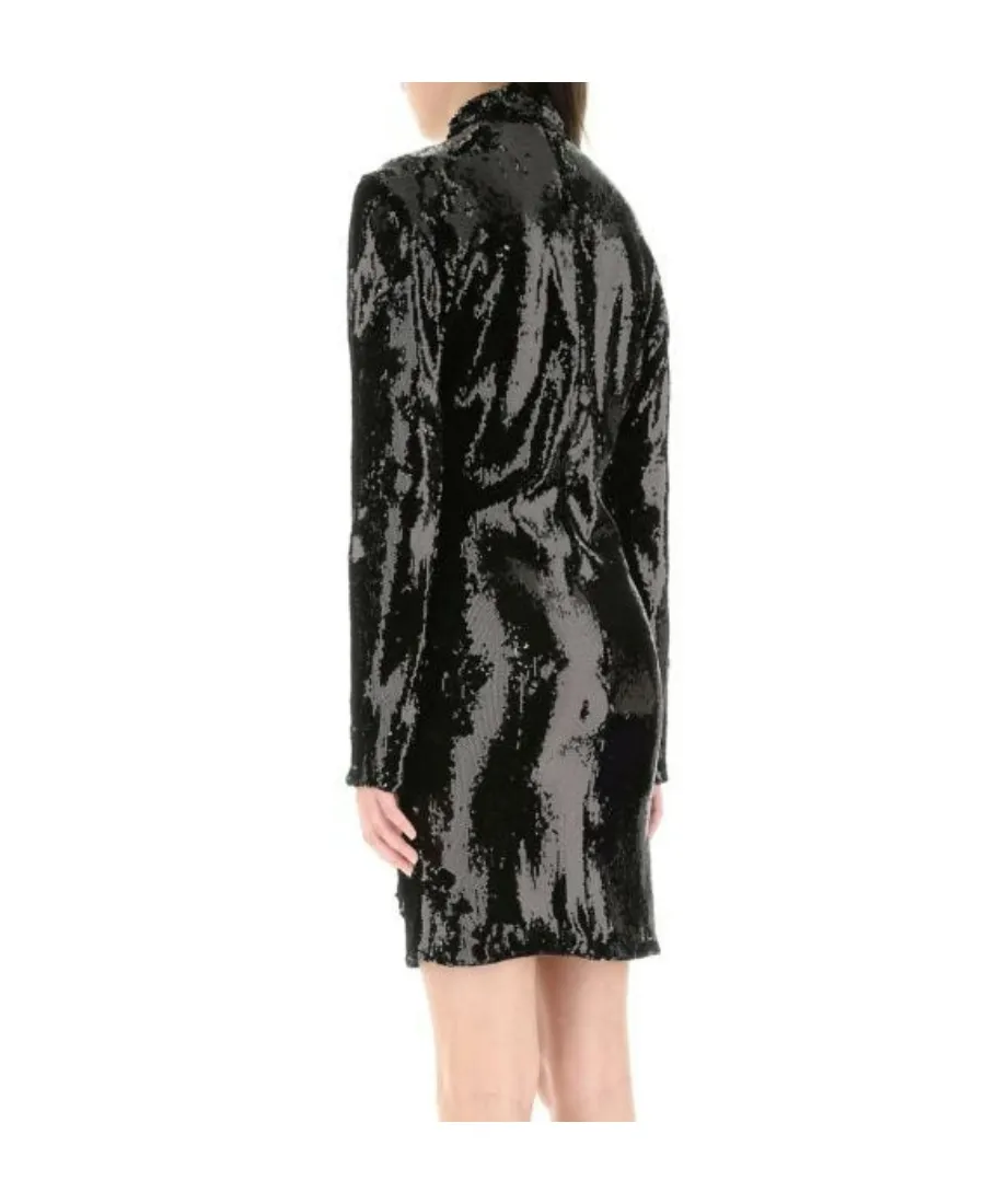 Isabel Marant Sequinned Long-Sleeved Mini Dress