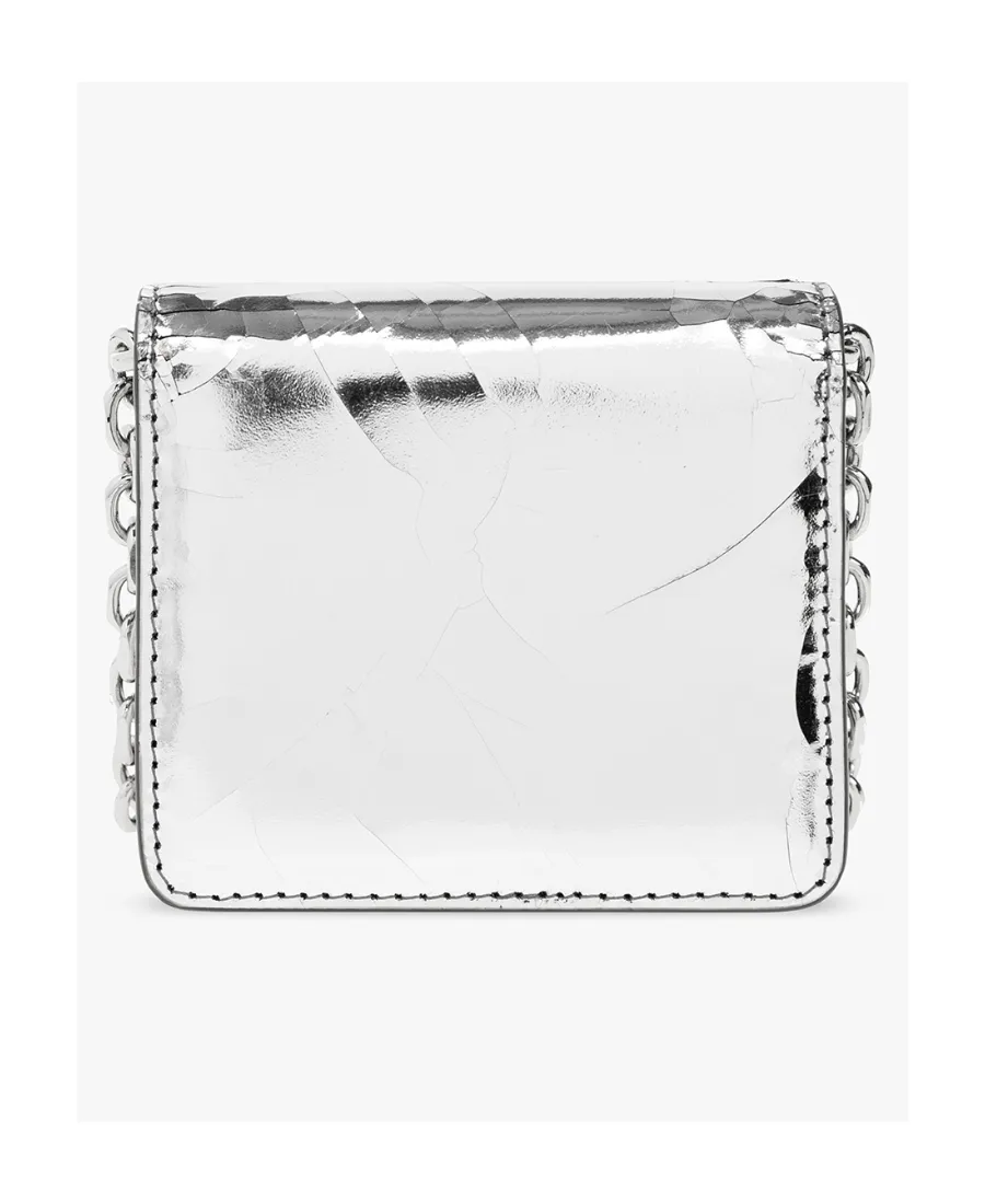 Maison Margiela Metallic-Finish Chain-Linked Crossbody Bag