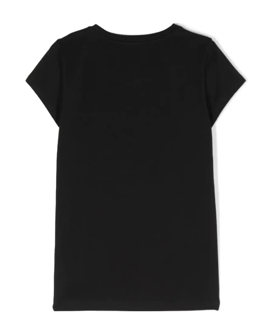 Moschino Kids Logo Embroidered Crewneck T-Shirt