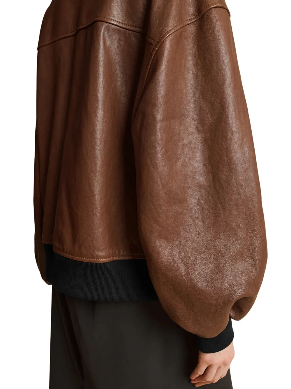 Khaite Shellar Ribbed Hem Jacket