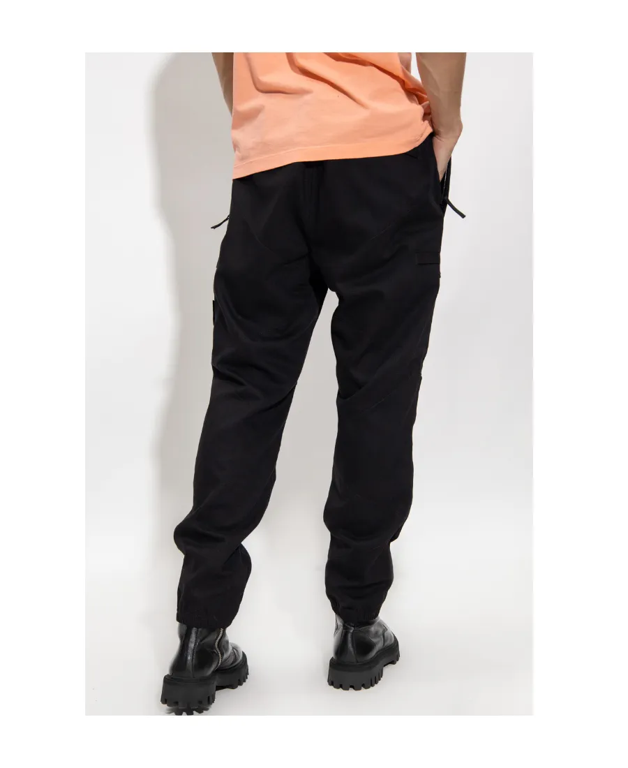 Logo-Patch Tapered Trousers