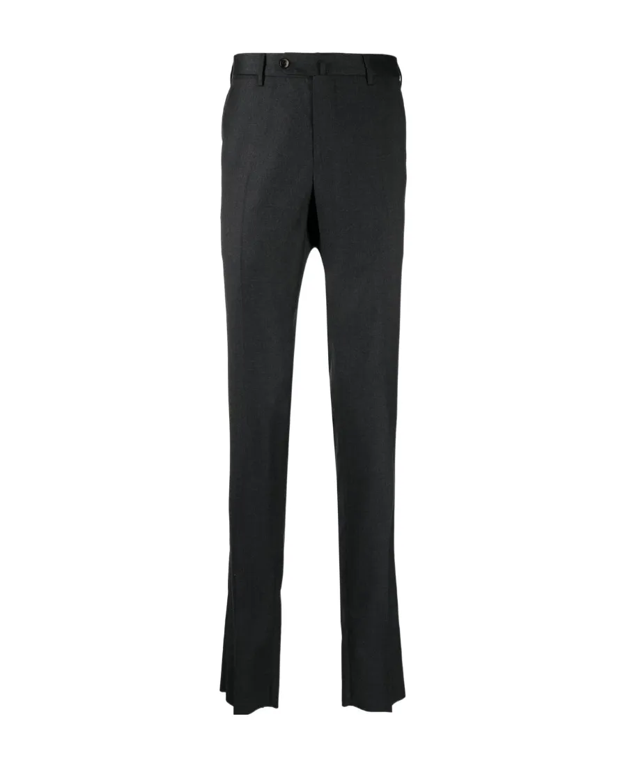 Slim-Cut Tailored Trousers