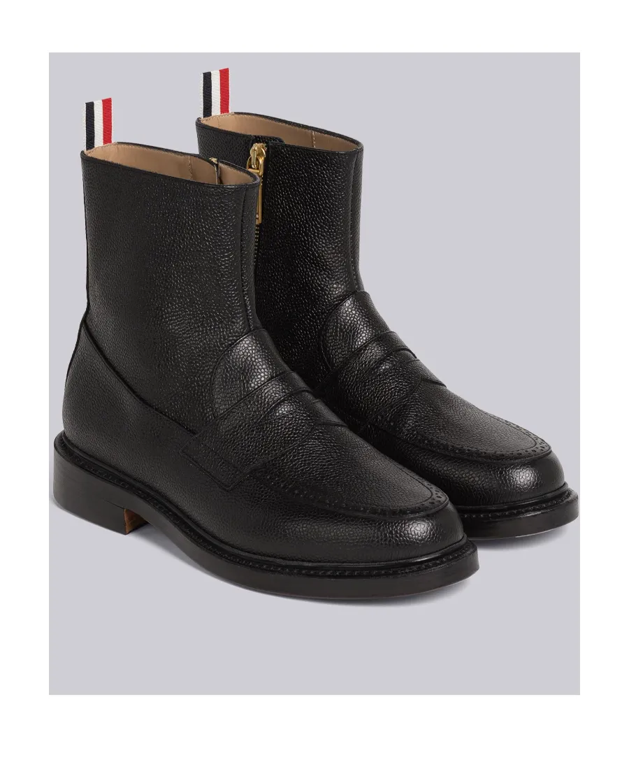 Ankle Leather Boots