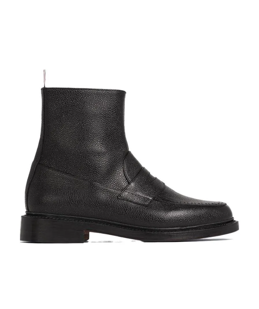 Ankle Leather Boots