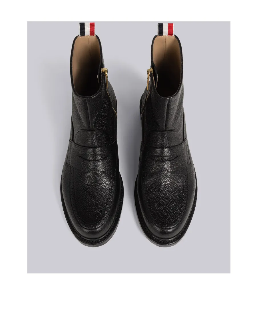 Ankle Leather Boots