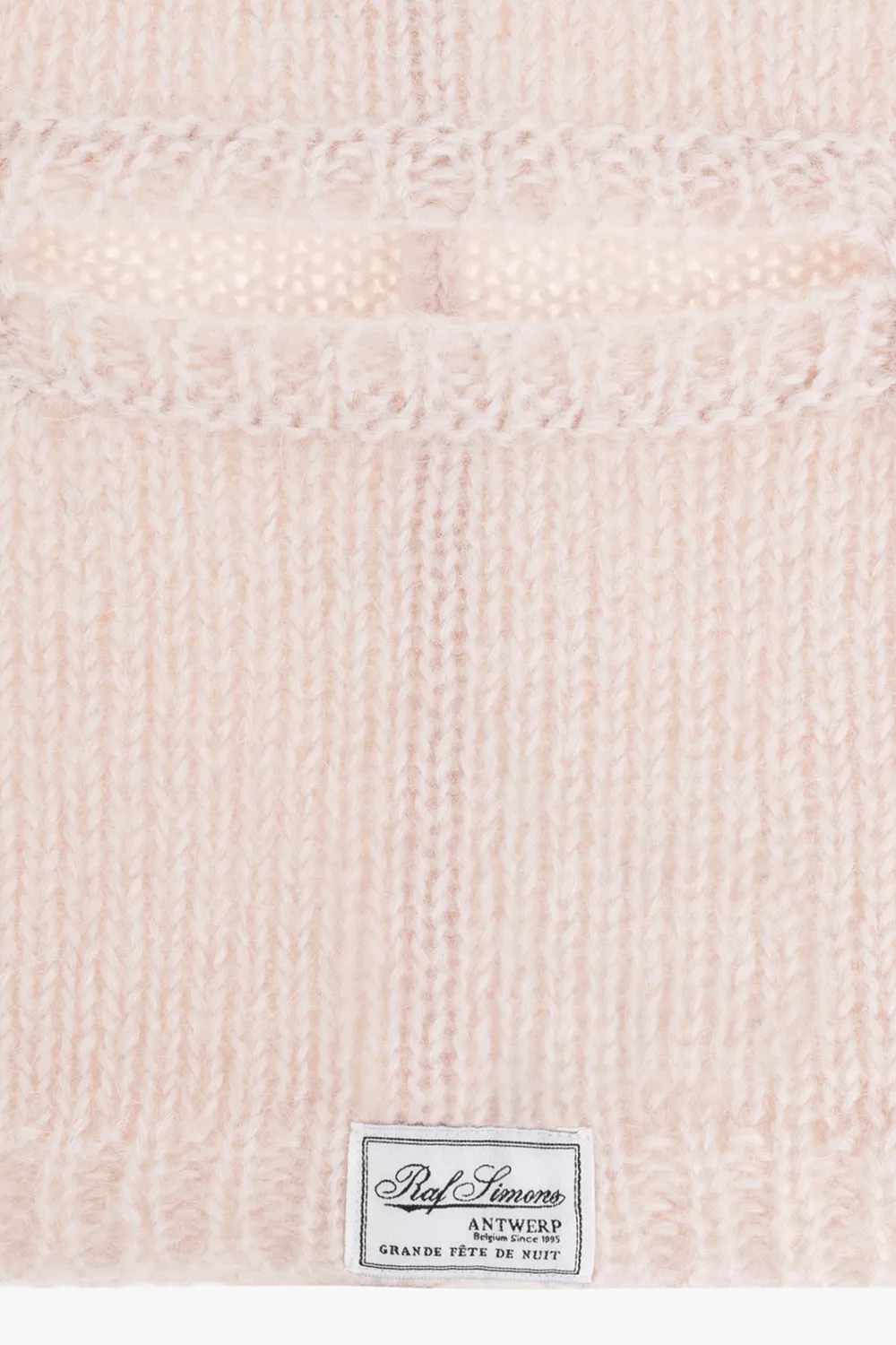 Raf Simons Logo-Patch Balaclava Hat