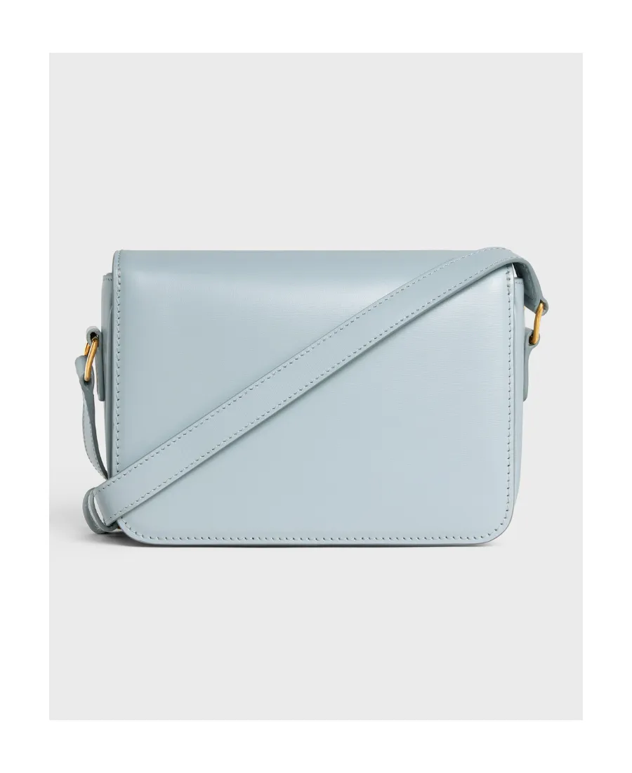 Teen Triomphe Bag In Shiny Calfskin