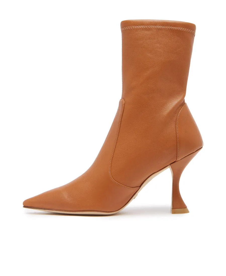 Pointy Thin-Heeled Boots