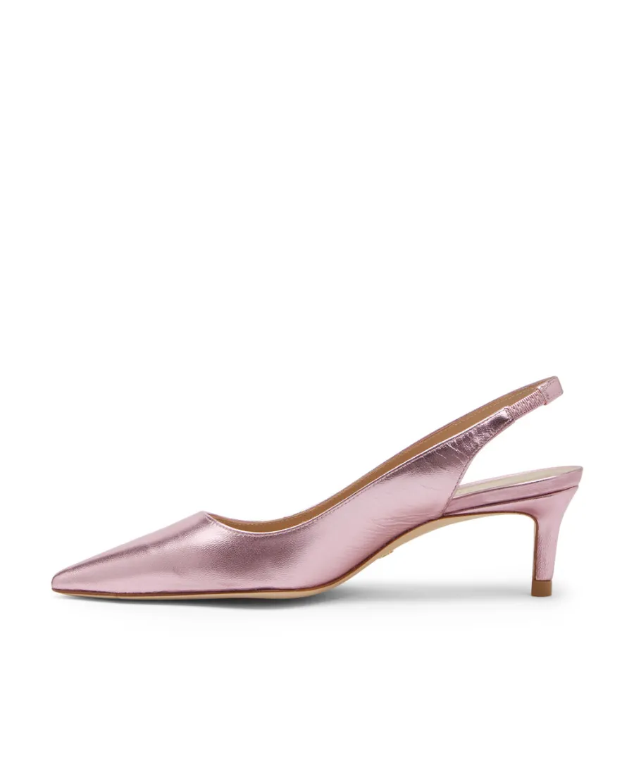 Pointed And Low-Heeled Shoes