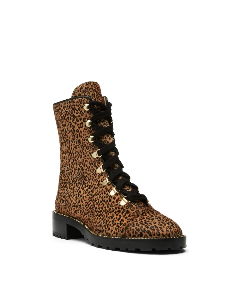 Jaguar-Print 40Mm Ankle Boots