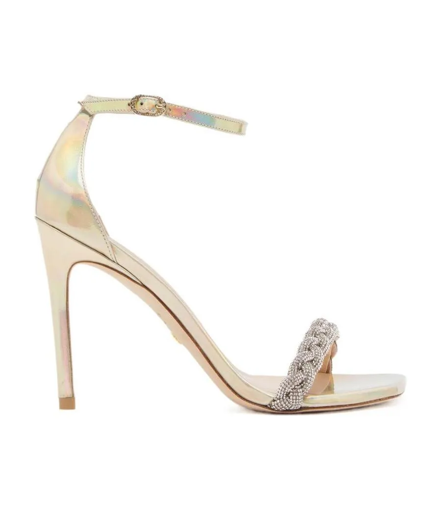 Logo High-Heeled Sandals