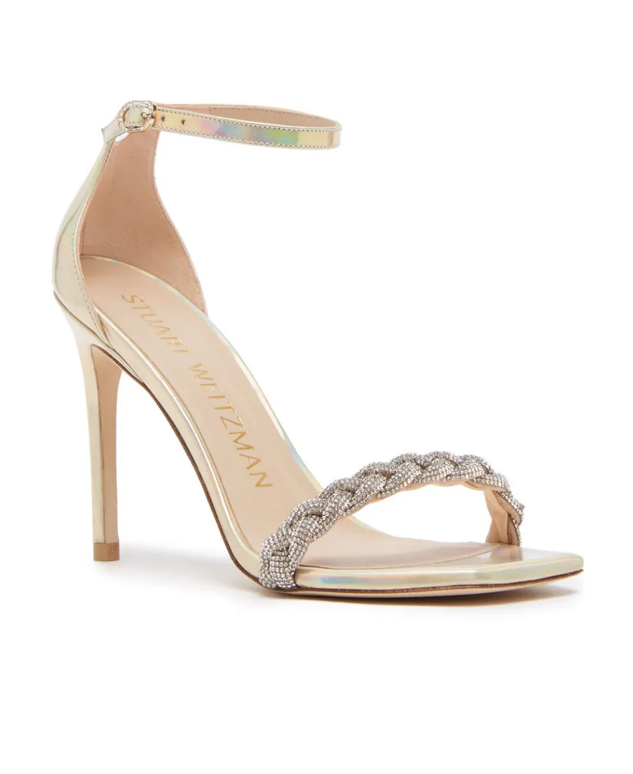 Logo High-Heeled Sandals