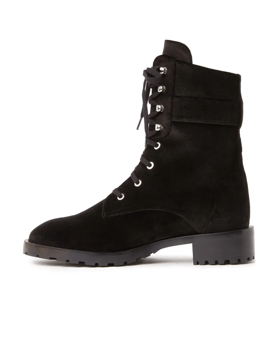 40Mm Buckle-Fastening Lace-Up Boots