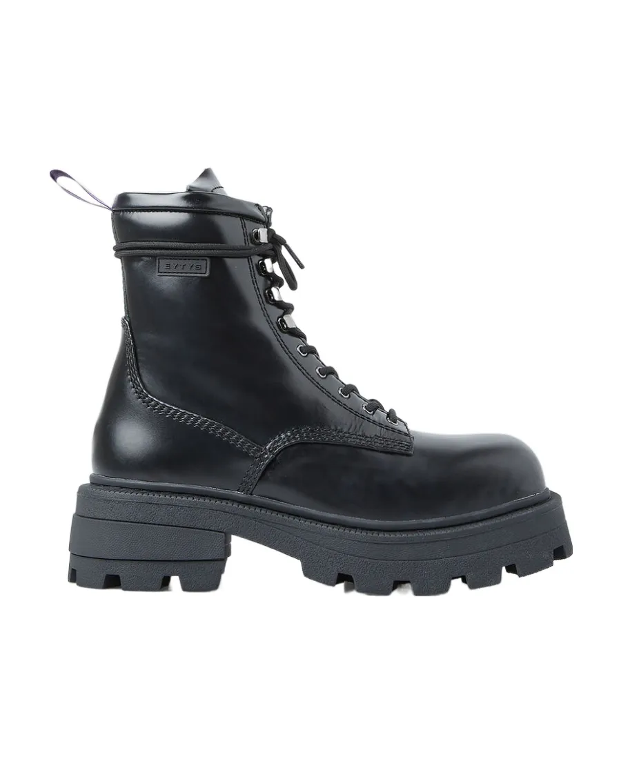 Logo Lacing Boots