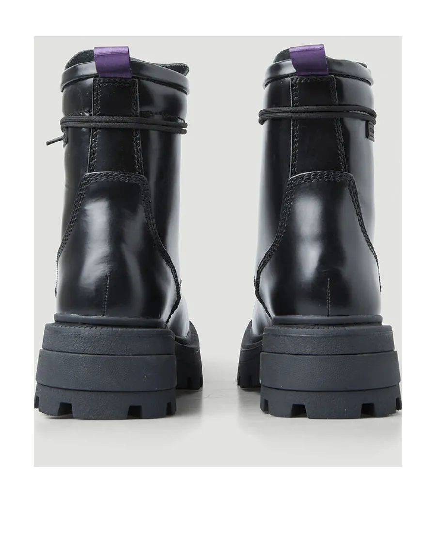 Logo Lacing Boots