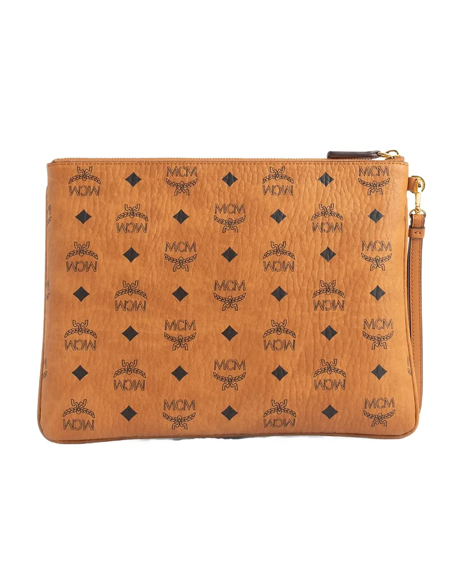 Letter Printed Clutch
