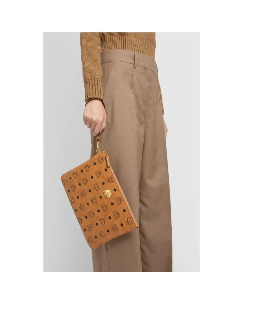 Letter Printed Clutch