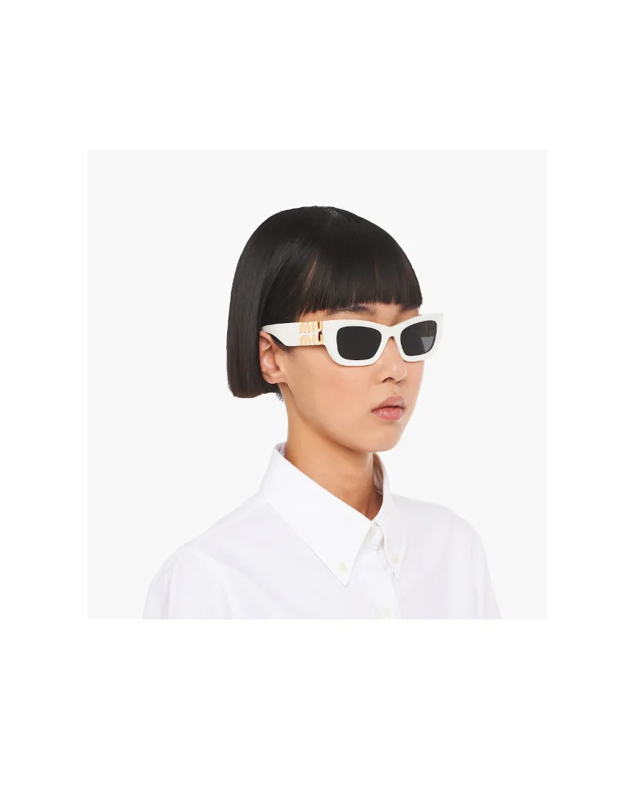 Miu Miu Eyewear Rectangular Frame Sunglasses