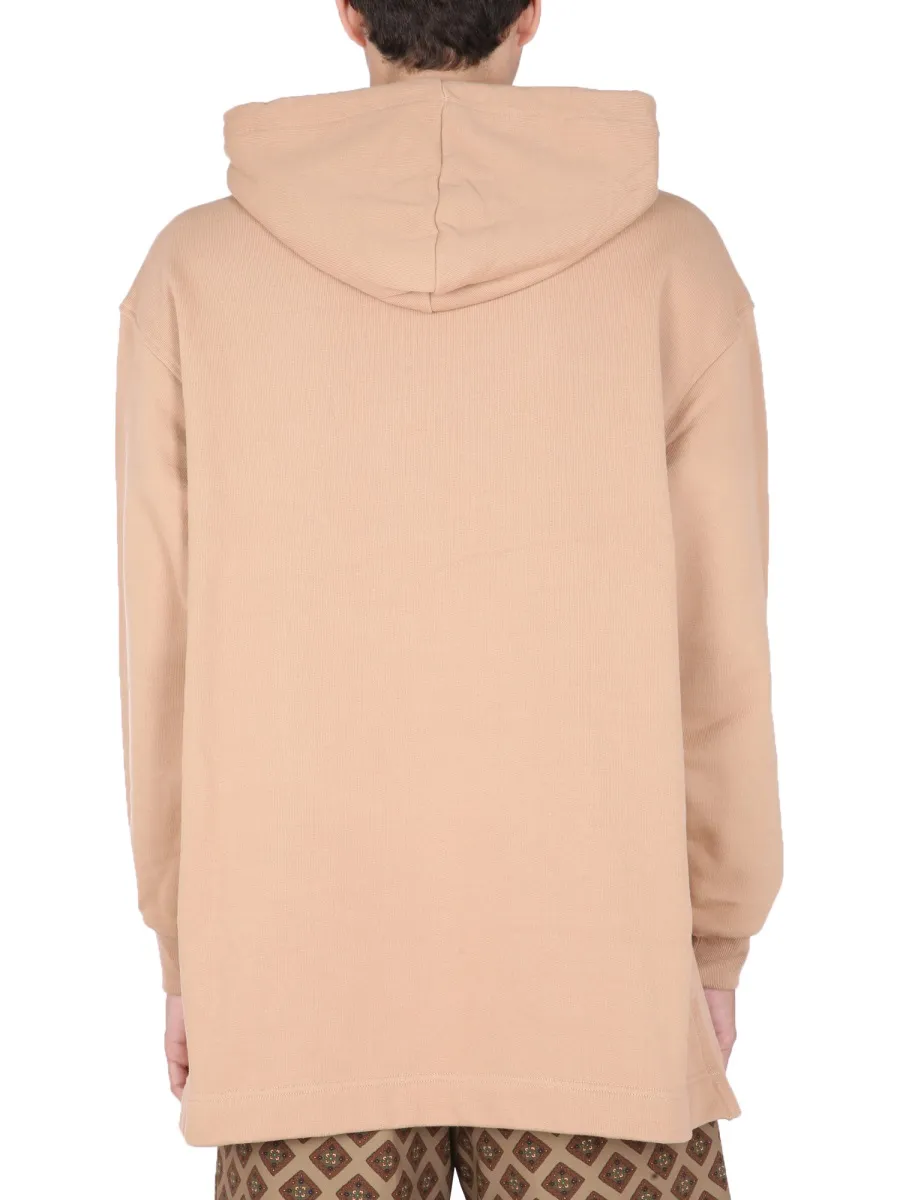 Dries Van Noten Long Sleeved Drawstring Hoodie