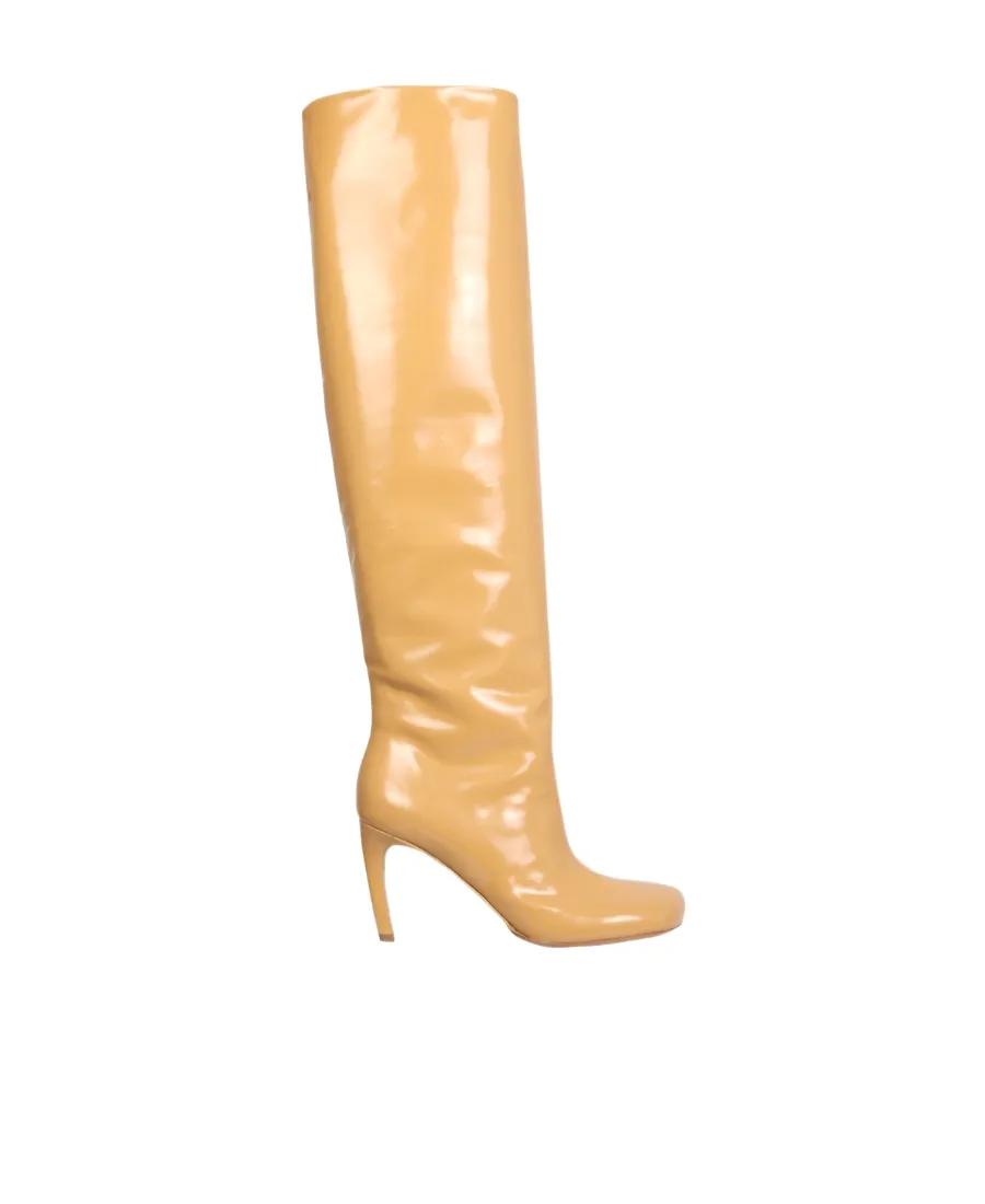 Dries Van Noten Round-Toe Knee-Length Boots