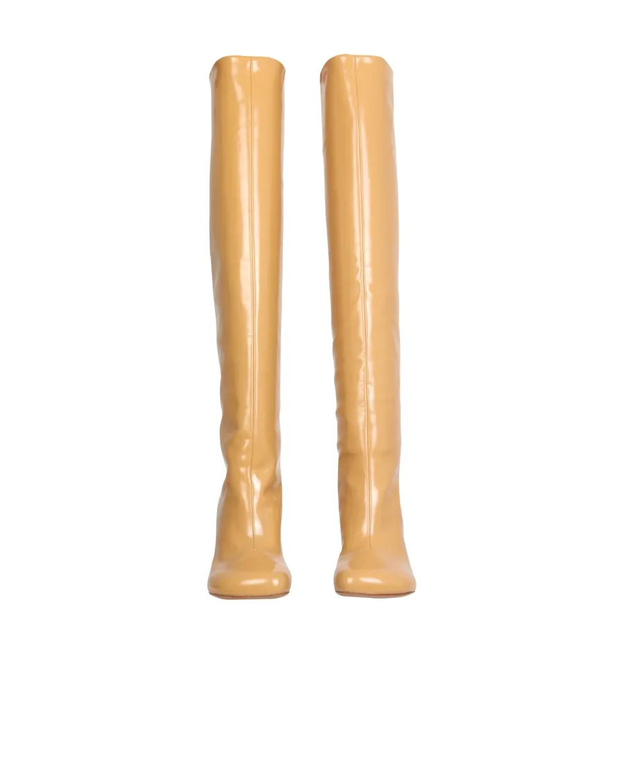 Dries Van Noten Round-Toe Knee-Length Boots
