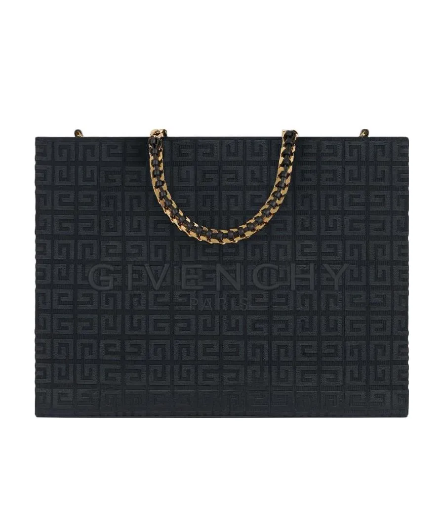 Givenchy 4G Embroidered Medium Shopping Bag