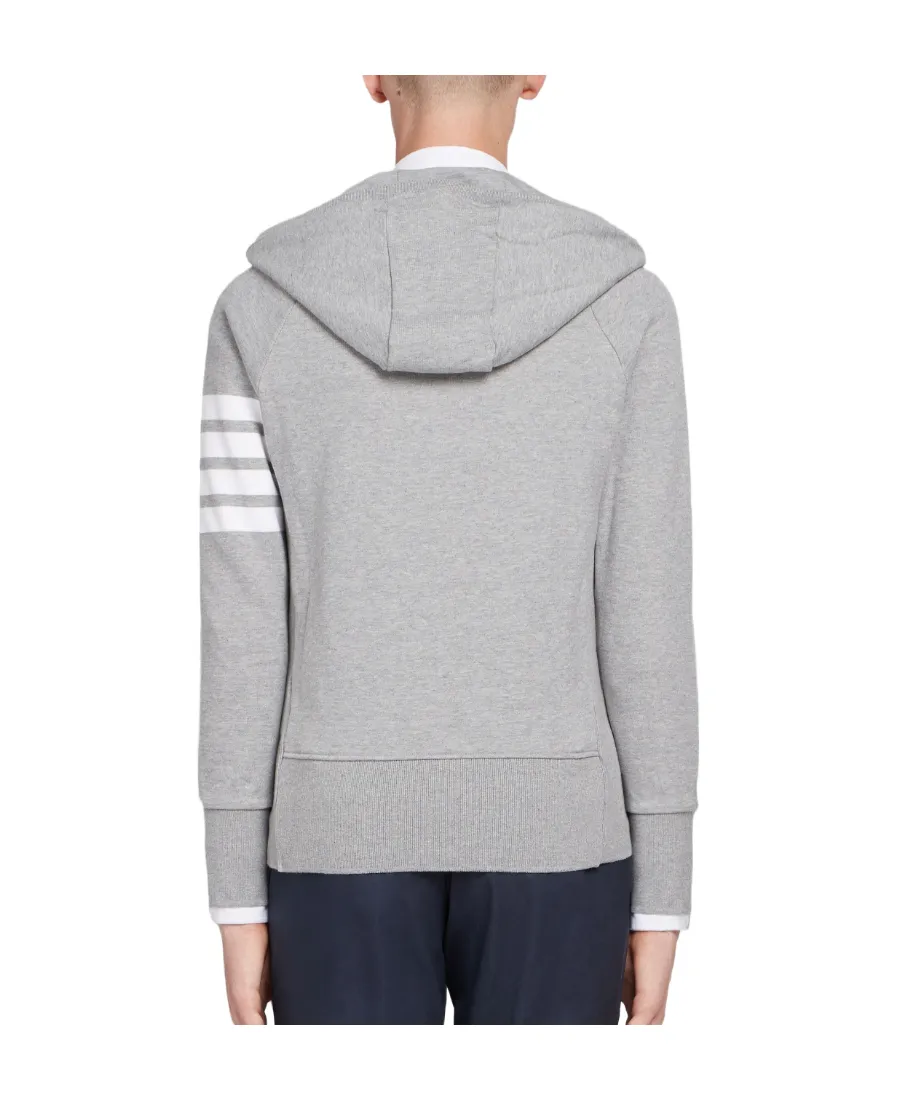 Zippered Hooded Casual Jacket