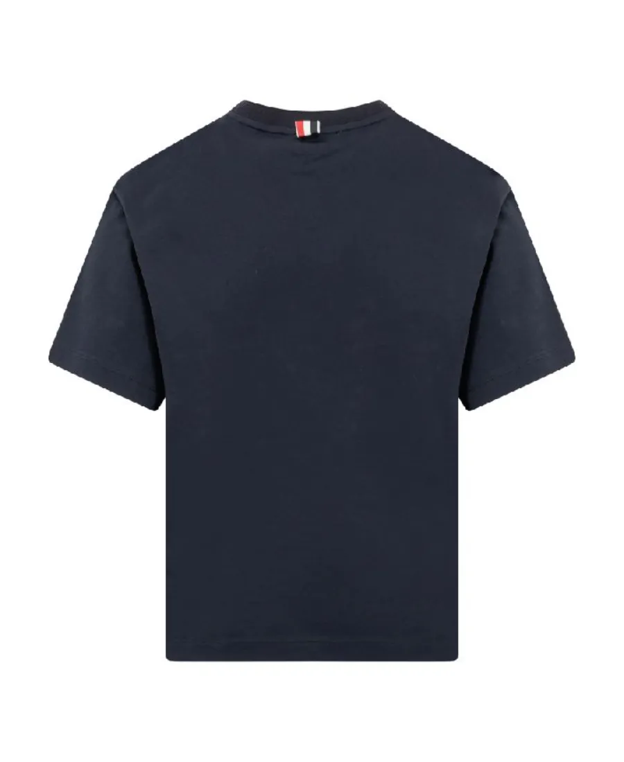 Thom Browne Rwb Logo Patch T-Shirt