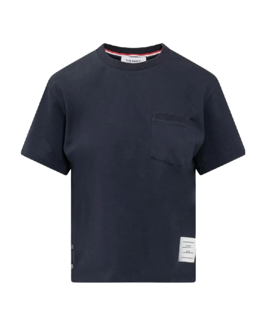 Thom Browne Rwb Logo Patch T-Shirt