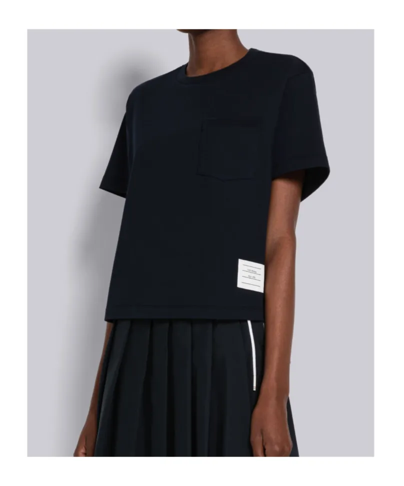 Thom Browne Rwb Logo Patch T-Shirt