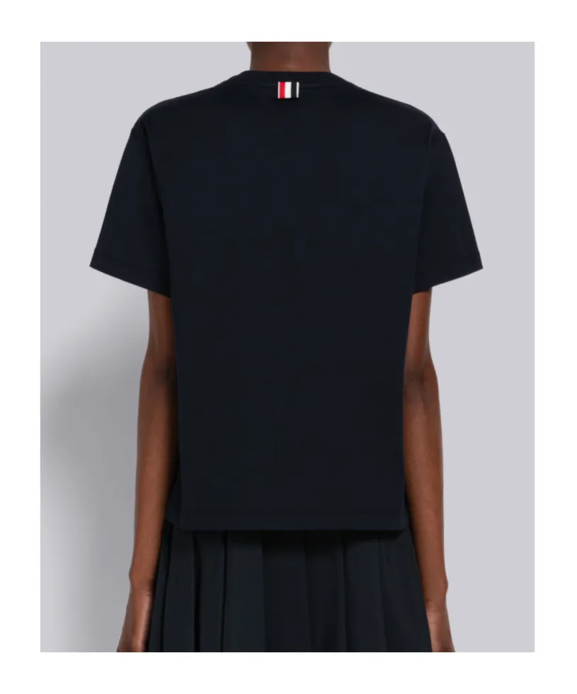 Thom Browne Rwb Logo Patch T-Shirt
