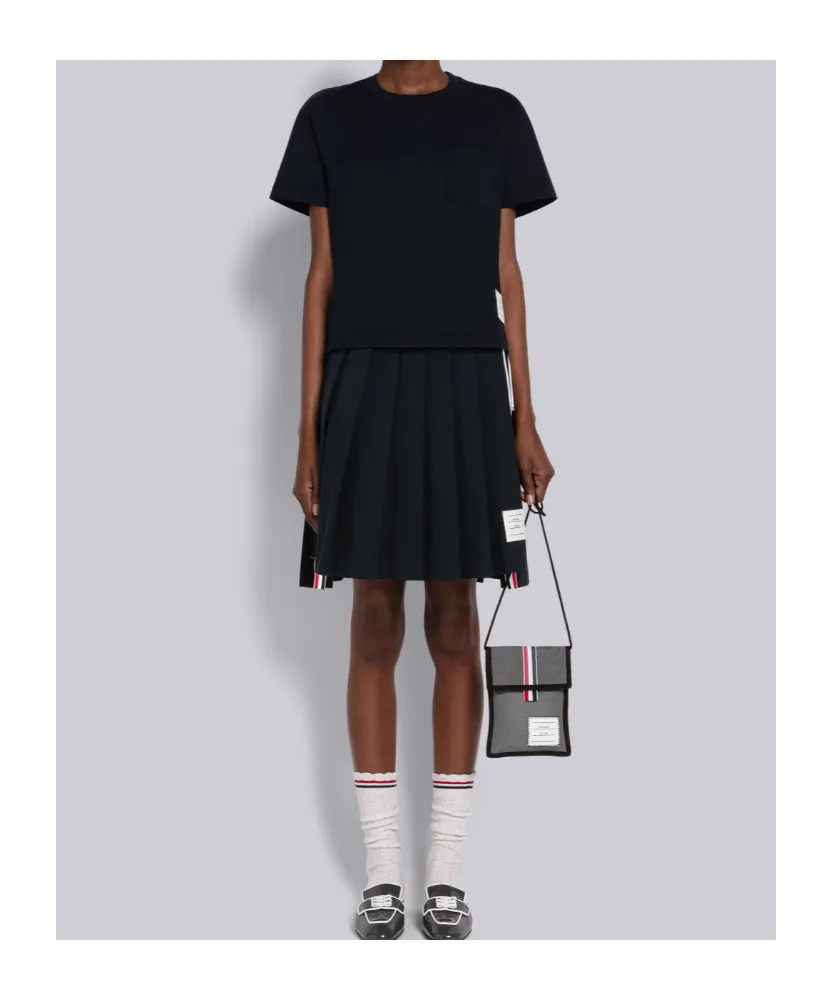 Thom Browne Rwb Logo Patch T-Shirt